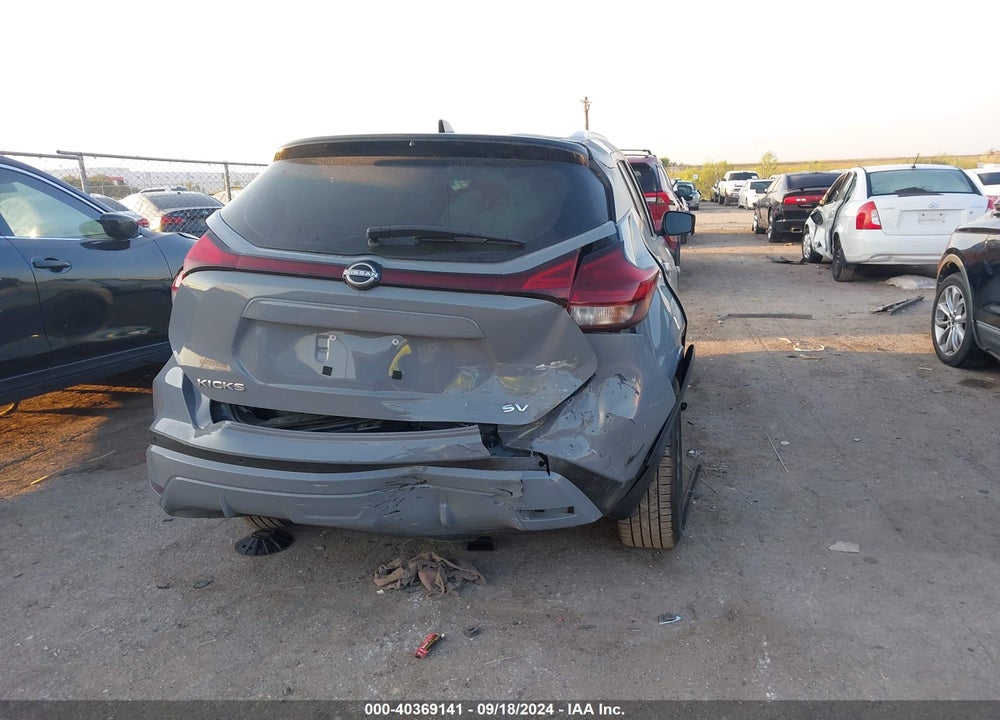 2022 NISSAN KICKS SV XTRONIC CVT VIN: 3N1CP5CV1NL527863