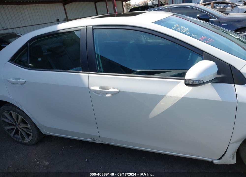 2019 TOYOTA COROLLA SE VIN: 5YFBURHEXKP860322