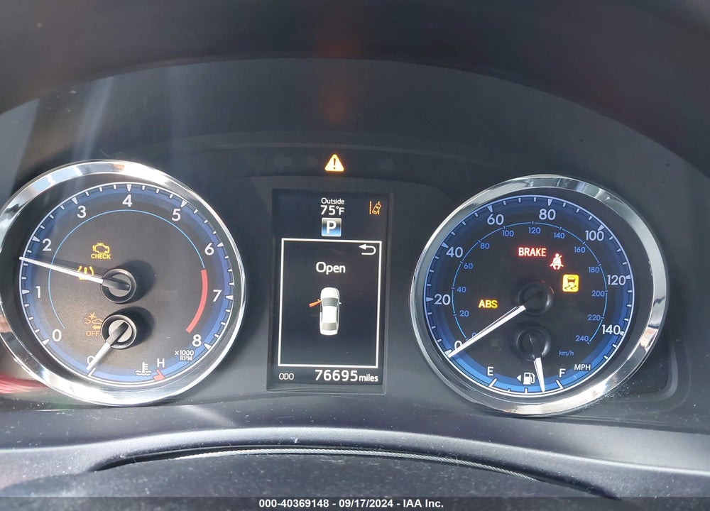 2019 TOYOTA COROLLA SE VIN: 5YFBURHEXKP860322