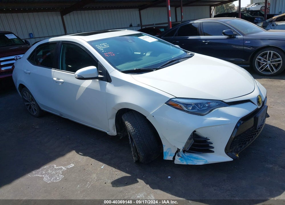 2019 TOYOTA COROLLA SE VIN: 5YFBURHEXKP860322