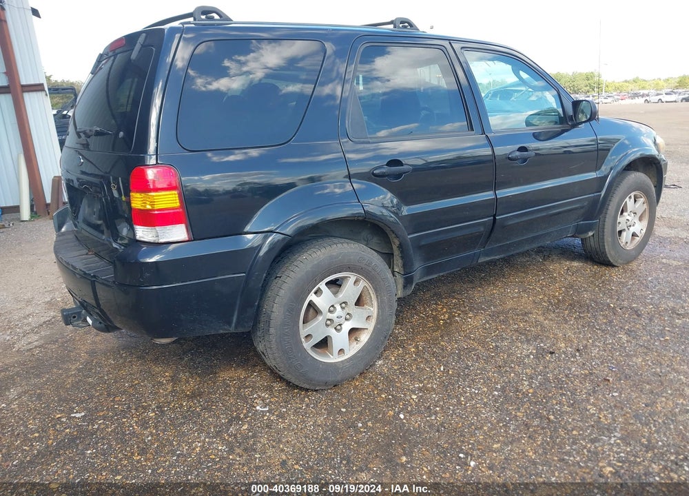 2005 FORD ESCAPE LIMITED VIN: 1FMYU04115KA49807
