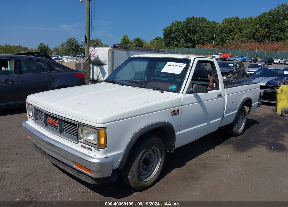 1989 GMC S TRUCK S15 VIN: 1GTBS14E7K2542508