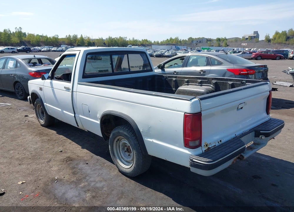 1989 GMC S TRUCK S15 VIN: 1GTBS14E7K2542508