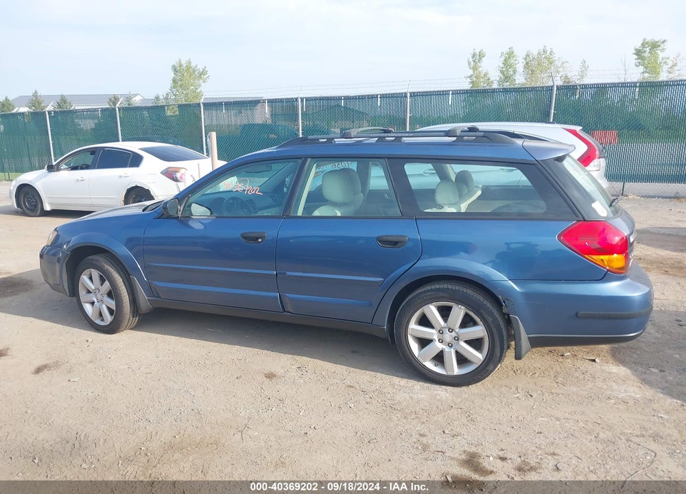 2007 SUBARU OUTBACK 2.5I VIN: 4S4BP61C677324292