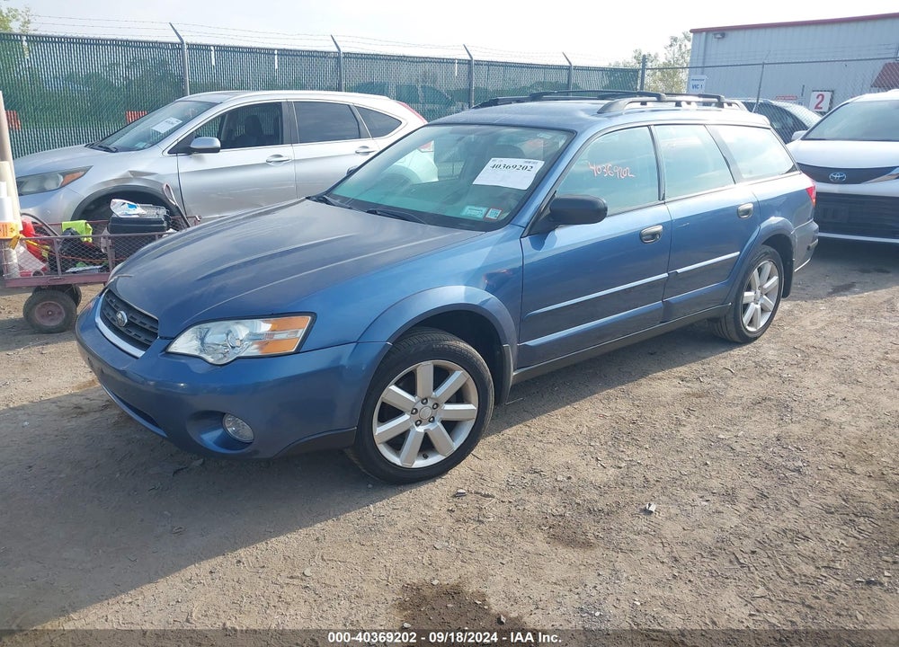 2007 SUBARU OUTBACK 2.5I VIN: 4S4BP61C677324292