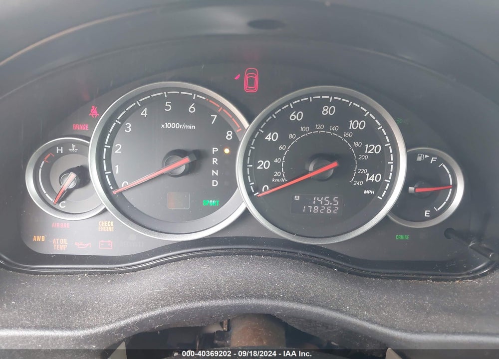 2007 SUBARU OUTBACK 2.5I VIN: 4S4BP61C677324292