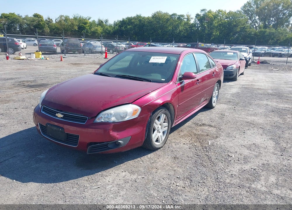 2009 CHEVROLET IMPALA LT VIN: 2G1WC57M291101462