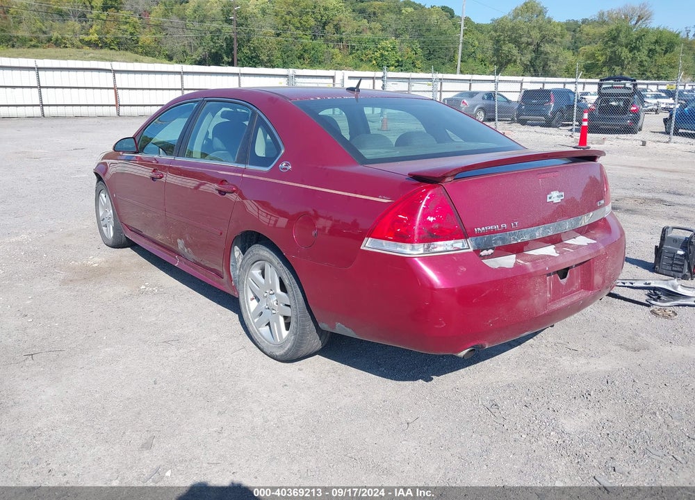 2009 CHEVROLET IMPALA LT VIN: 2G1WC57M291101462