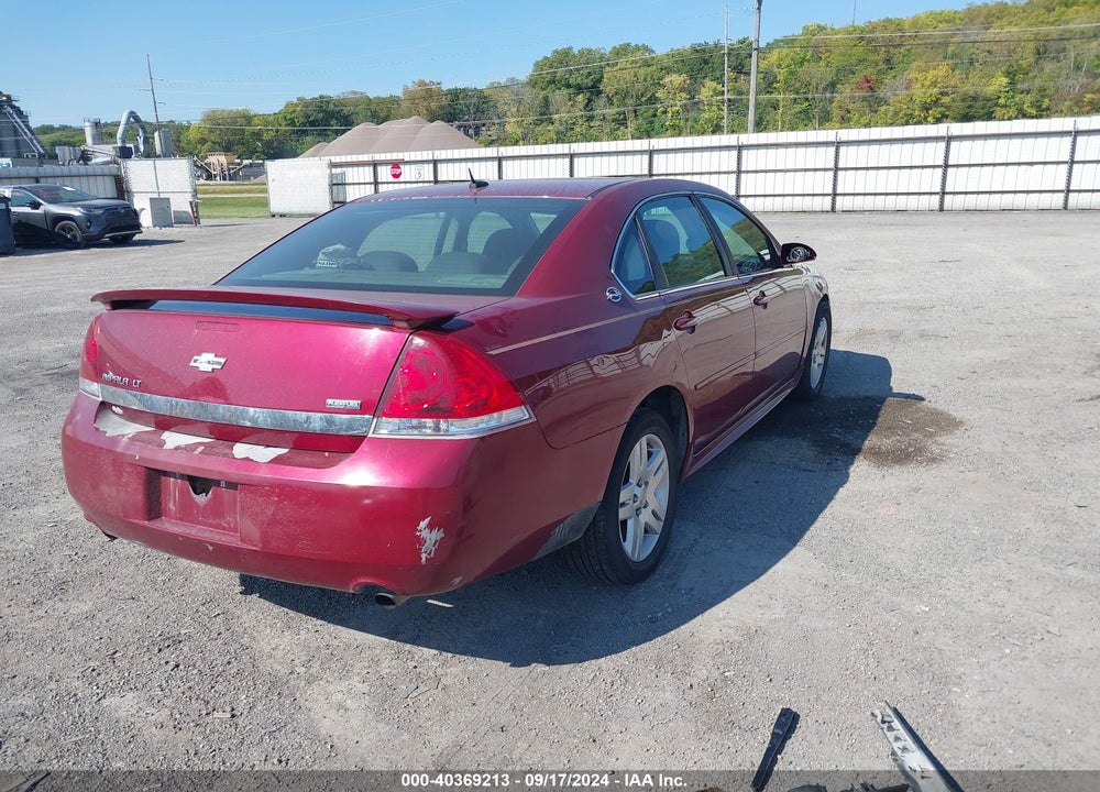 2009 CHEVROLET IMPALA LT VIN: 2G1WC57M291101462