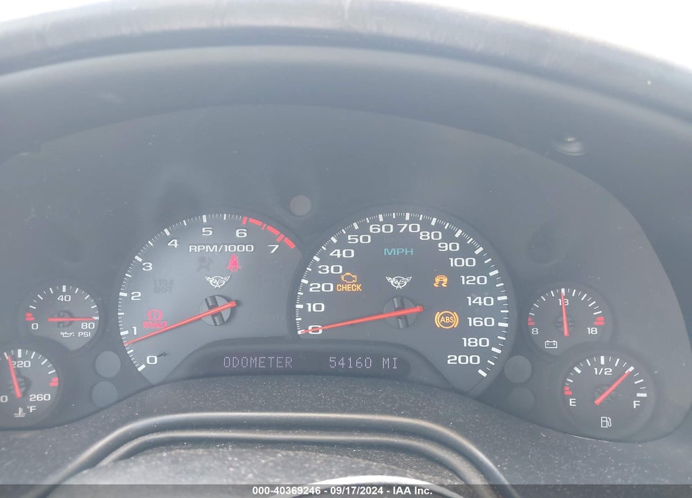 2000 CHEVROLET CORVETTE VIN: 1G1YY22G3Y5130766