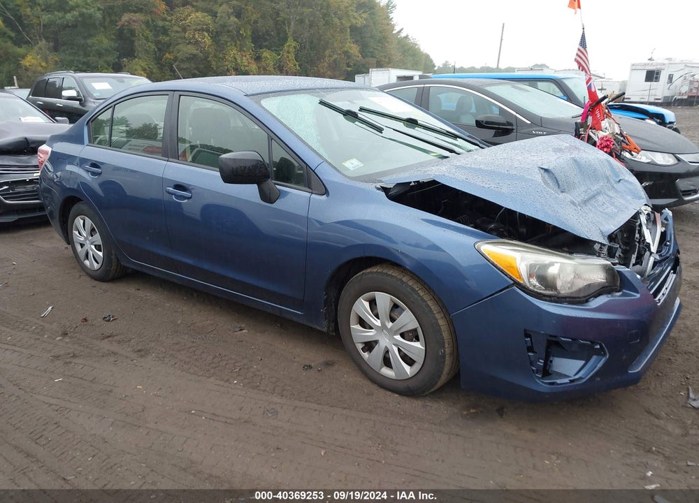 2013 SUBARU IMPREZA 2.0I VIN: JF1GJAA64DH002030