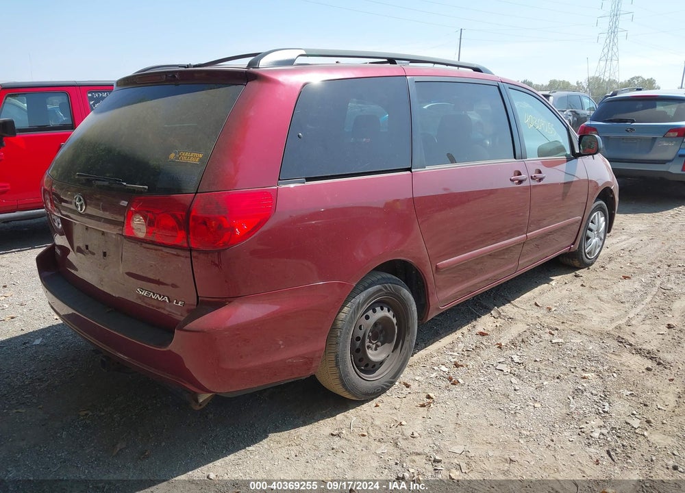 2006 TOYOTA SIENNA LE VIN: 5TDZA23C36S576368
