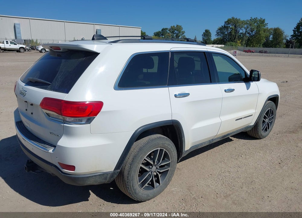 2017 JEEP GRAND CHEROKEE LIMITED 4X4 VIN: 1C4RJFBG5HC895965