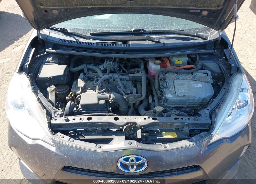 2012 TOYOTA PRIUS C THREE VIN: JTDKDTB32C1509463