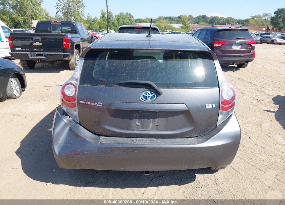 2012 TOYOTA PRIUS C THREE VIN: JTDKDTB32C1509463