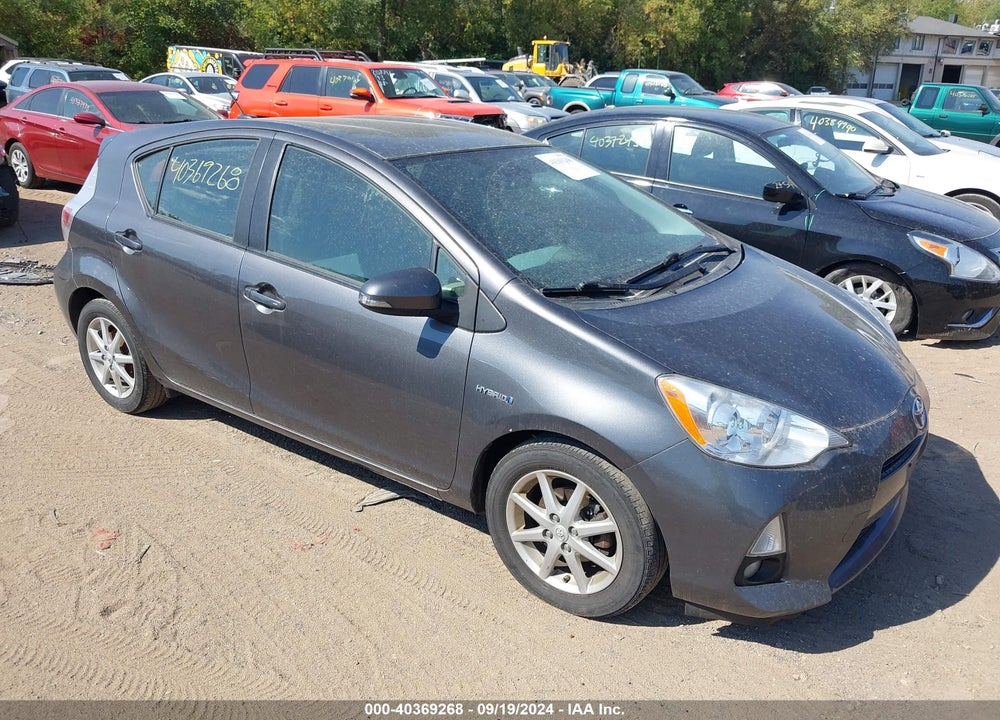 2012 TOYOTA PRIUS C THREE VIN: JTDKDTB32C1509463