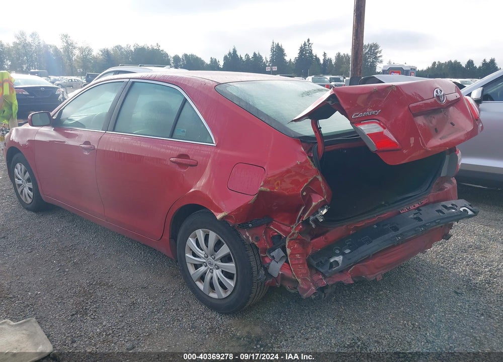 2009 TOYOTA CAMRY LE VIN: 4T4BE46K39R113684