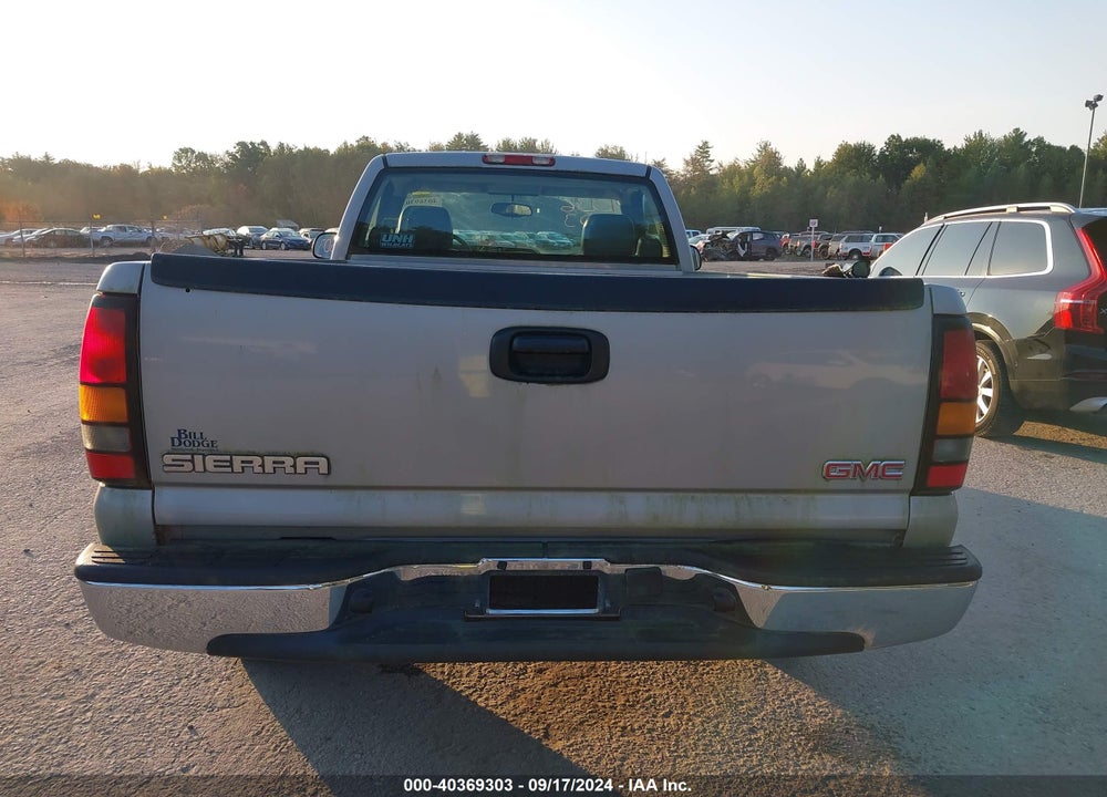 2005 GMC SIERRA 1500 WORK TRUCK VIN: 1GTEK14V75E165985