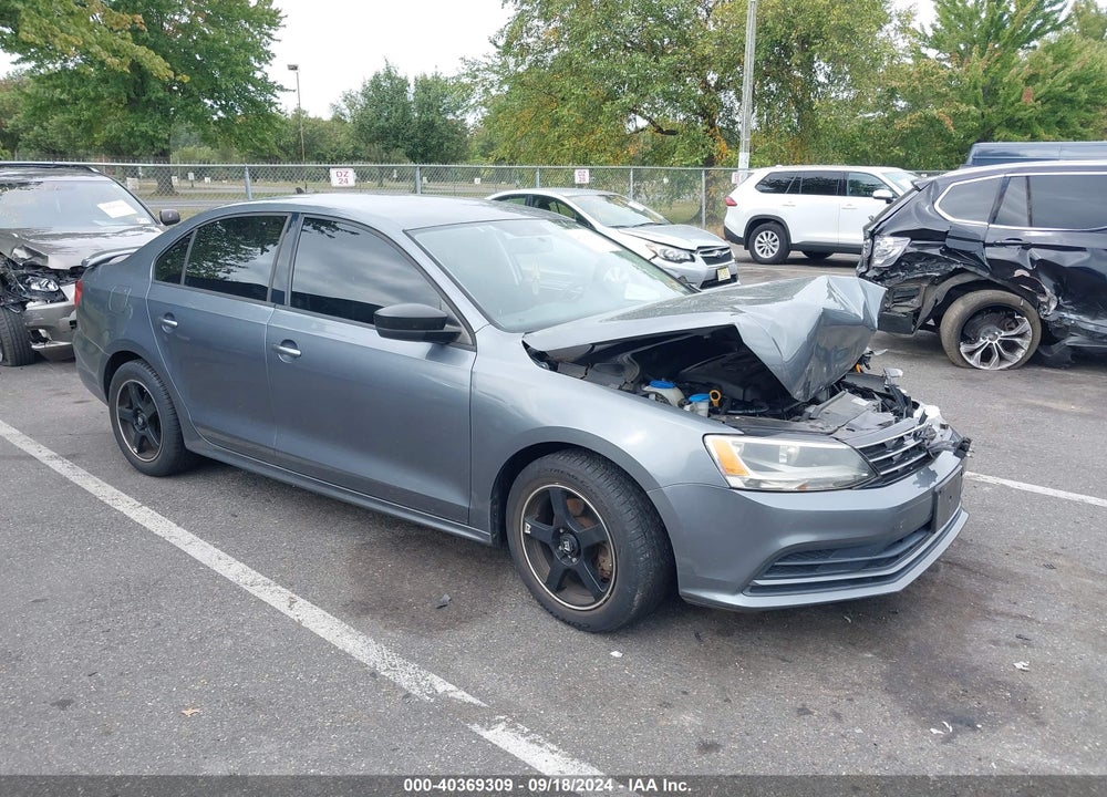 2015 VOLKSWAGEN JETTA 1.8T SE VIN: 3VWD17AJ0FM281458
