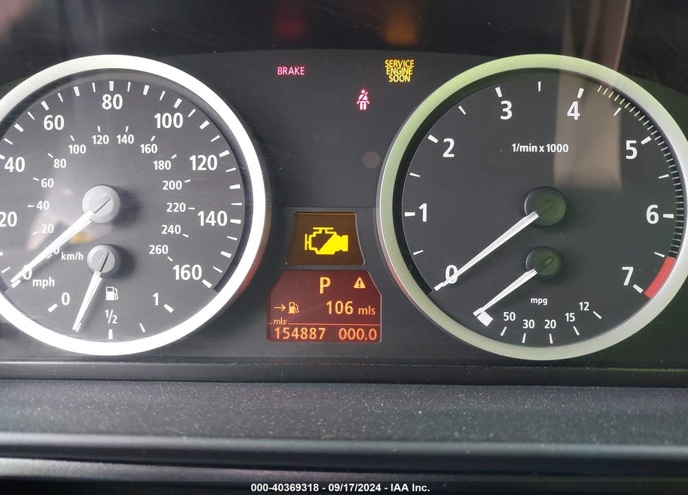 2006 BMW 550I VIN: WBANB53566CP02445