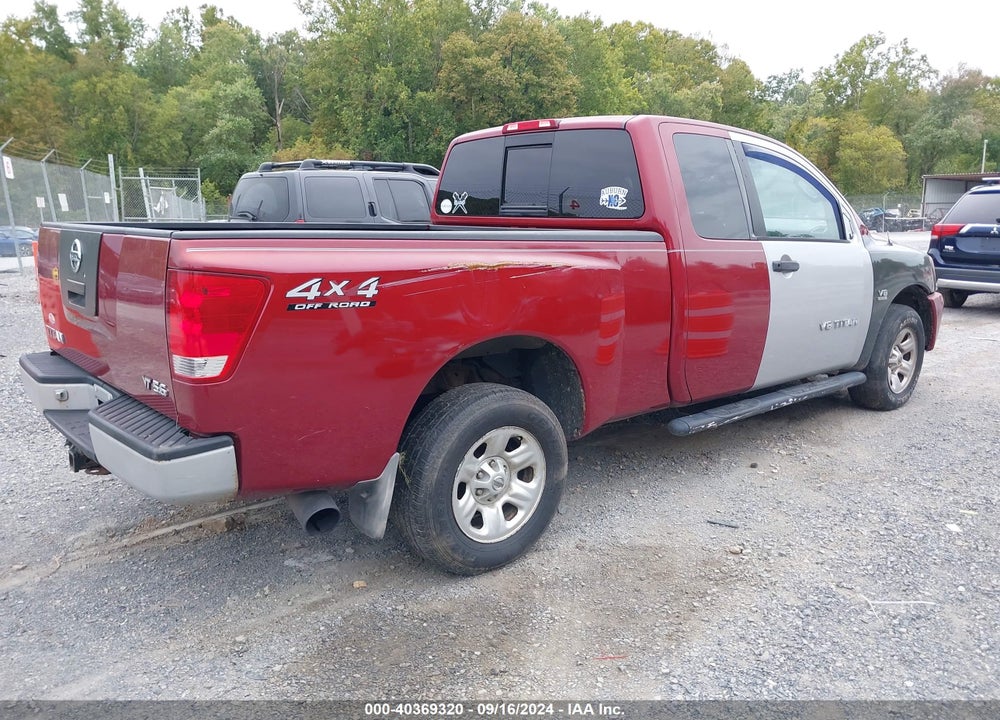2006 NISSAN TITAN XE VIN: 1N6BA06B46N515171