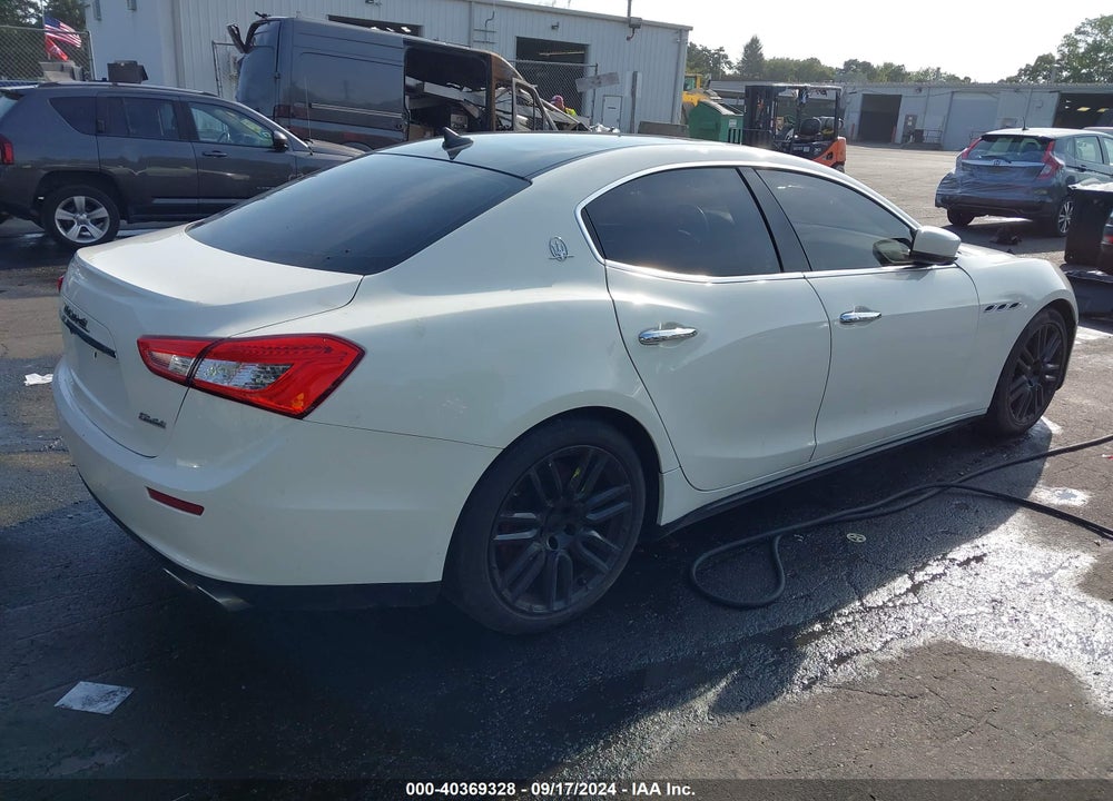 2015 MASERATI GHIBLI S Q4 VIN: ZAM57RTA7F1142127