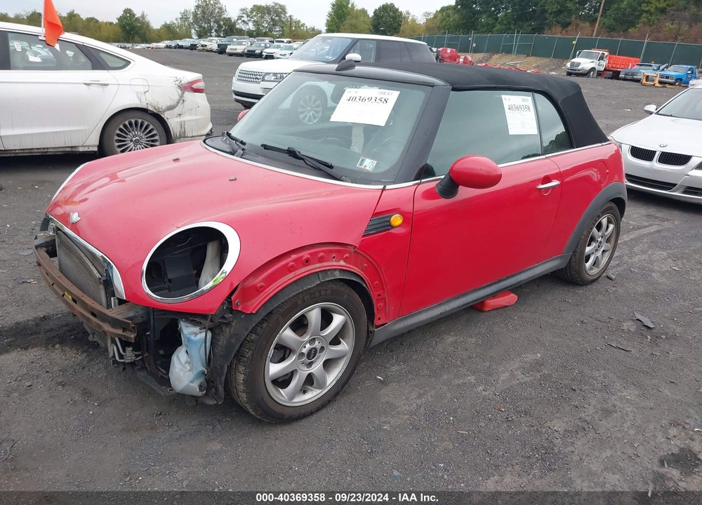 2010 MINI COOPER VIN: WMWMR3C59ATZ19413