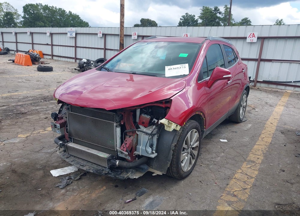 2017 BUICK ENCORE PREFERRED VIN: KL4CJASB8HB033627
