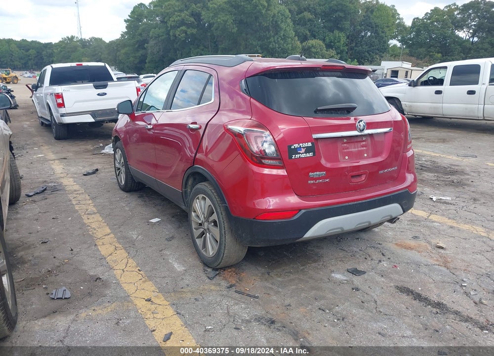 2017 BUICK ENCORE PREFERRED VIN: KL4CJASB8HB033627