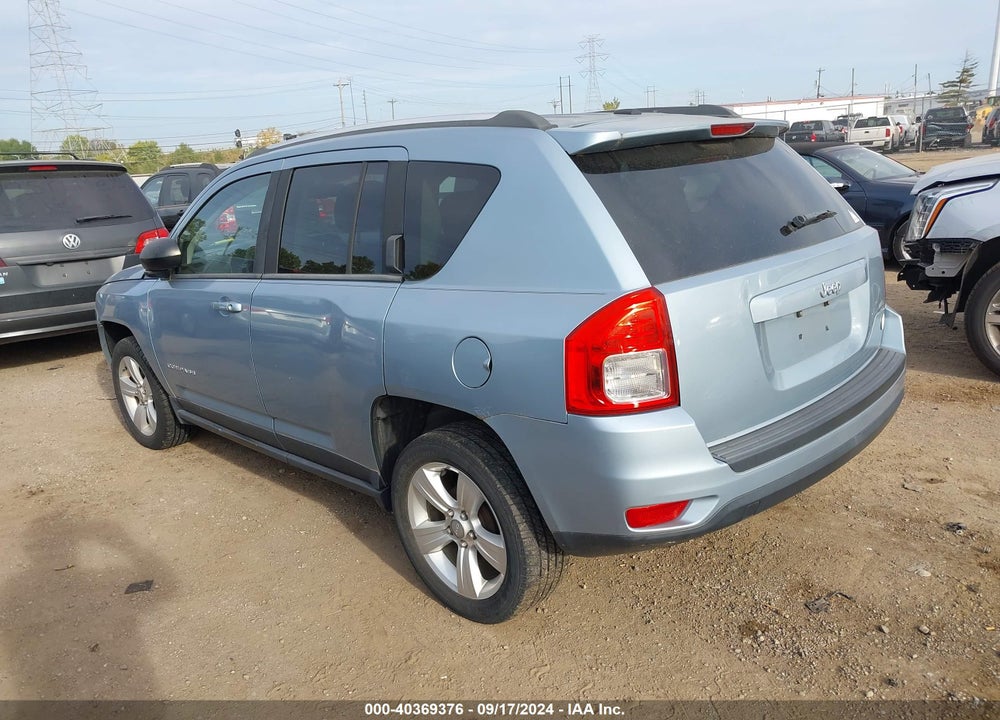 2013 JEEP COMPASS LATITUDE VIN: 1C4NJCEB2DD250451