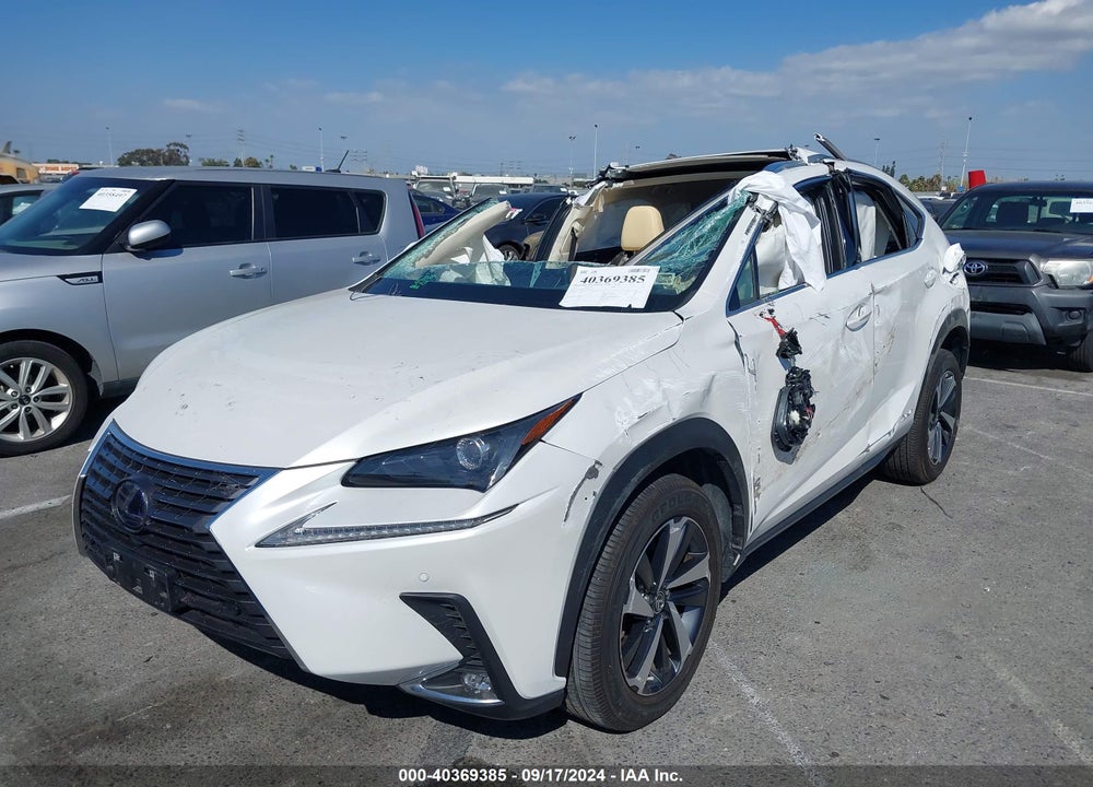 2021 LEXUS NX 300H VIN: JTJGJRDZXM2168437