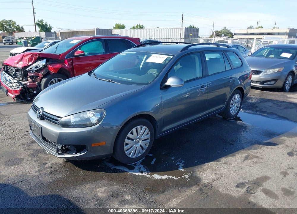 2012 VOLKSWAGEN JETTA SPORTWAGEN 2.5L S VIN: 3VWPP7AJ7CM622720
