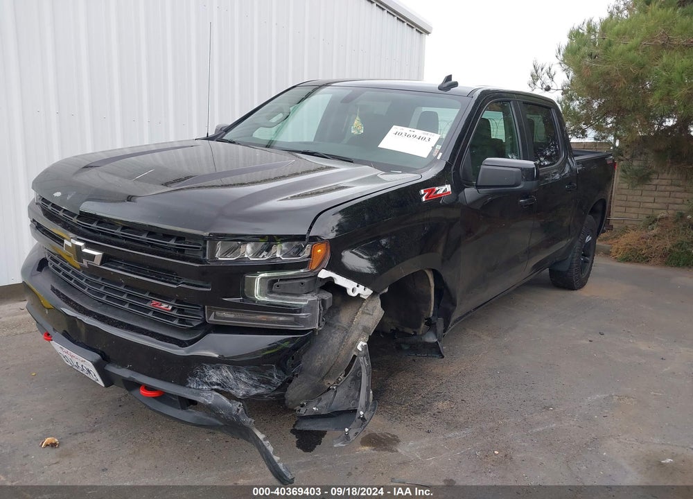 2022 CHEVROLET SILVERADO 1500 LTD 4WD SHORT BED LT TRAIL BOSS VIN: 1GCPYFEDXNZ235711