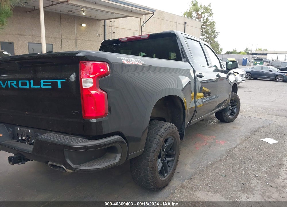 2022 CHEVROLET SILVERADO 1500 LTD 4WD SHORT BED LT TRAIL BOSS VIN: 1GCPYFEDXNZ235711