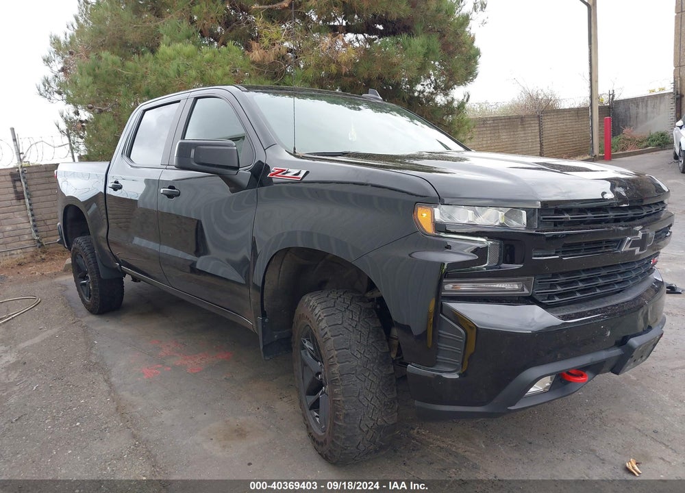 2022 CHEVROLET SILVERADO 1500 LTD 4WD SHORT BED LT TRAIL BOSS VIN: 1GCPYFEDXNZ235711