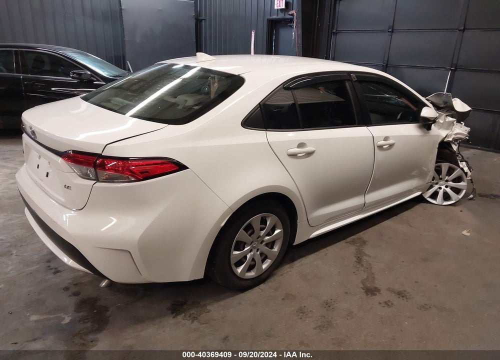 2020 TOYOTA COROLLA LE VIN: JTDEPRAE0LJ091608