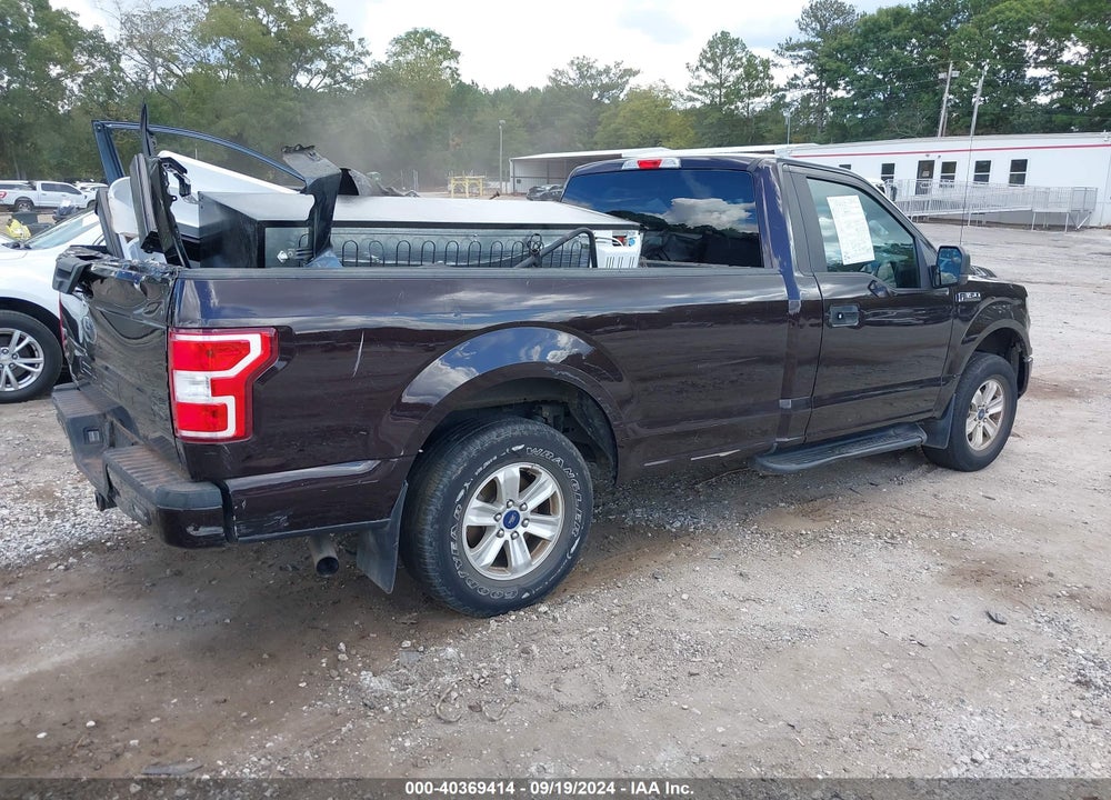 2019 FORD F-150 XL VIN: 1FTMF1EP0KKD88138
