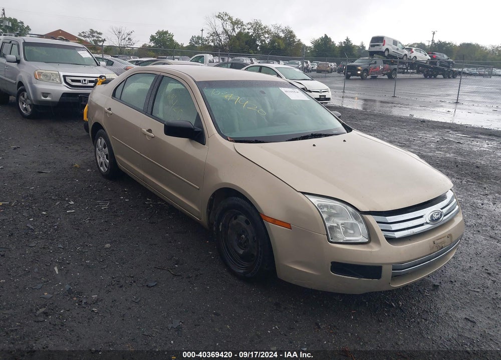 2006 FORD FUSION S VIN: 3FAFP06Z06R135604