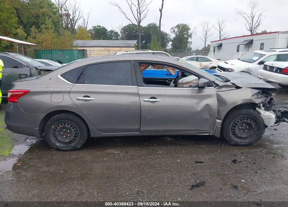 2016 NISSAN SENTRA SV VIN: 3N1AB7AP2GY296094