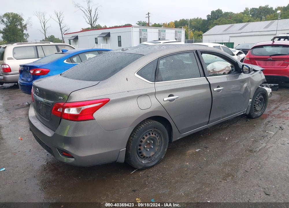 2016 NISSAN SENTRA SV VIN: 3N1AB7AP2GY296094