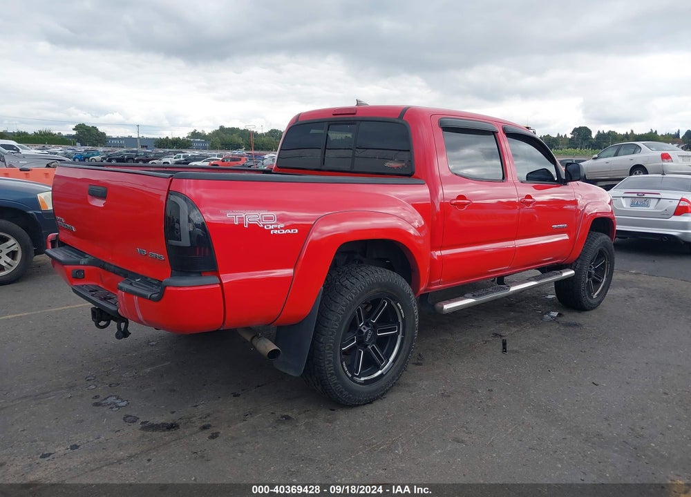 2008 TOYOTA TACOMA BASE V6 VIN: 5TELU42N88Z528284