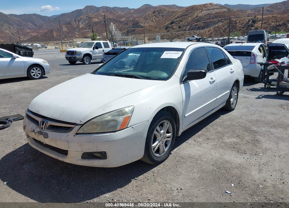 2007 HONDA ACCORD 2.4 SE VIN: JHMCM56347C026365