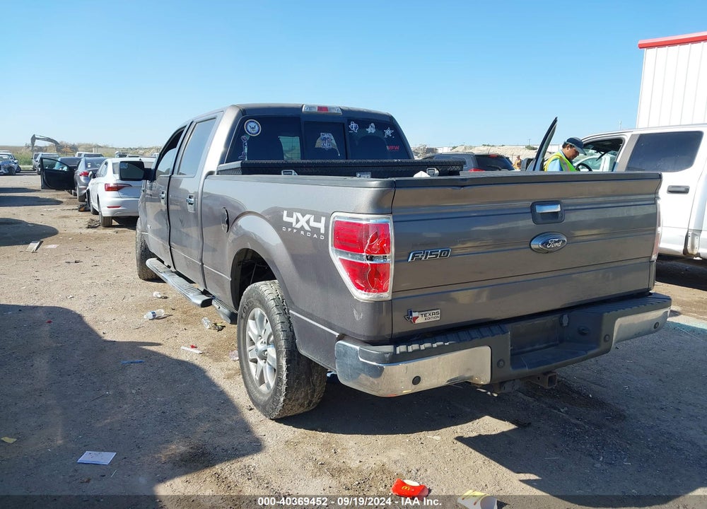 2013 FORD F-150 XLT VIN: 1FTFW1ET1DKE55208