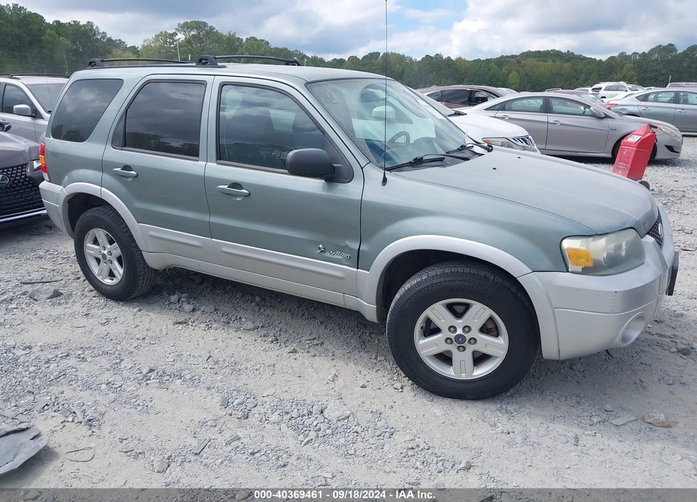 2006 FORD ESCAPE HYBRID VIN: 1FMCU96H76KA61986