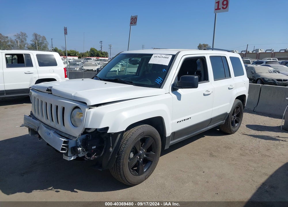2015 JEEP PATRIOT ALTITUDE EDITION VIN: 1C4NJPBA0FD209614