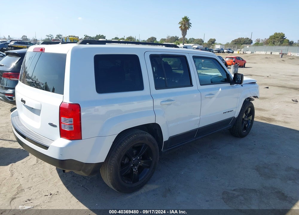 2015 JEEP PATRIOT ALTITUDE EDITION VIN: 1C4NJPBA0FD209614