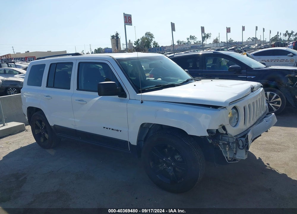 2015 JEEP PATRIOT ALTITUDE EDITION VIN: 1C4NJPBA0FD209614