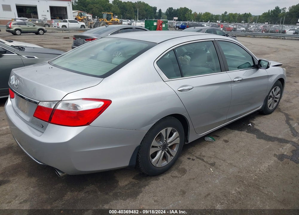 2014 HONDA ACCORD LX VIN: 1HGCR2F3XEA053579