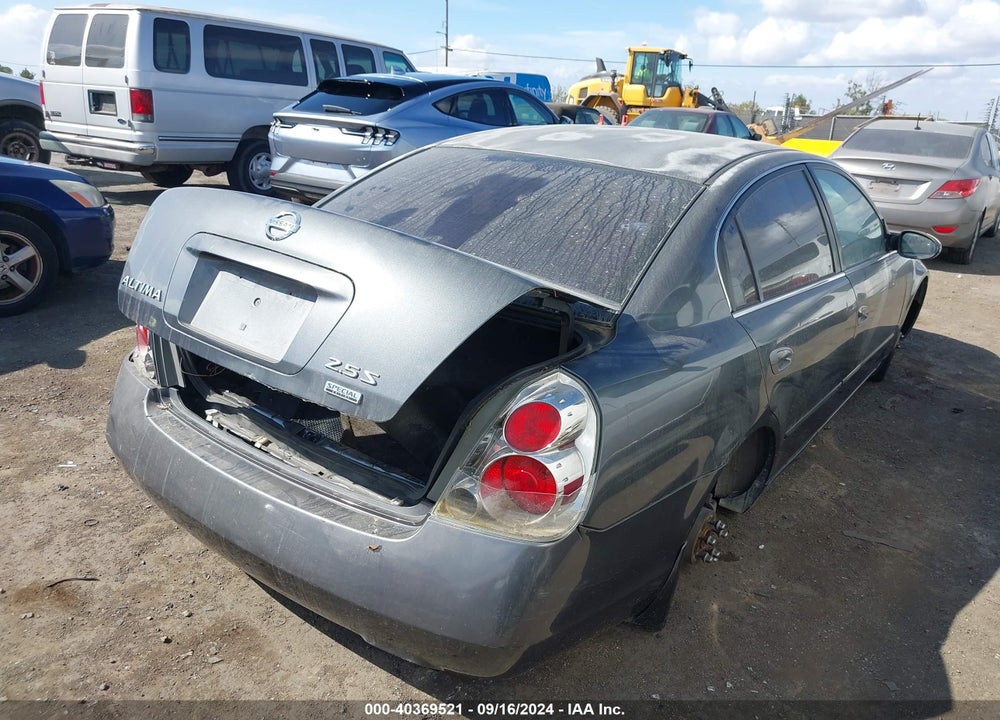 2006 NISSAN ALTIMA 2.5 S VIN: 1N4AL11D46N359064
