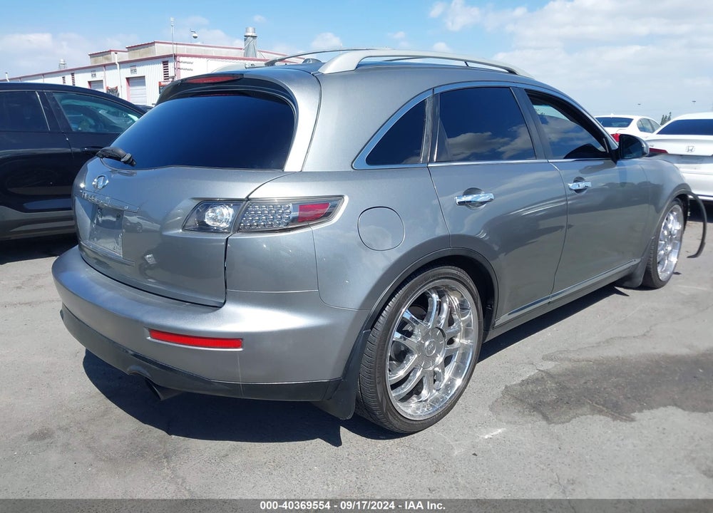 2006 INFINITI FX45 VIN: JNRBS08WX6X400319